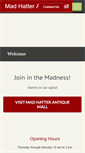 Mobile Screenshot of madhatterantiquemall.com